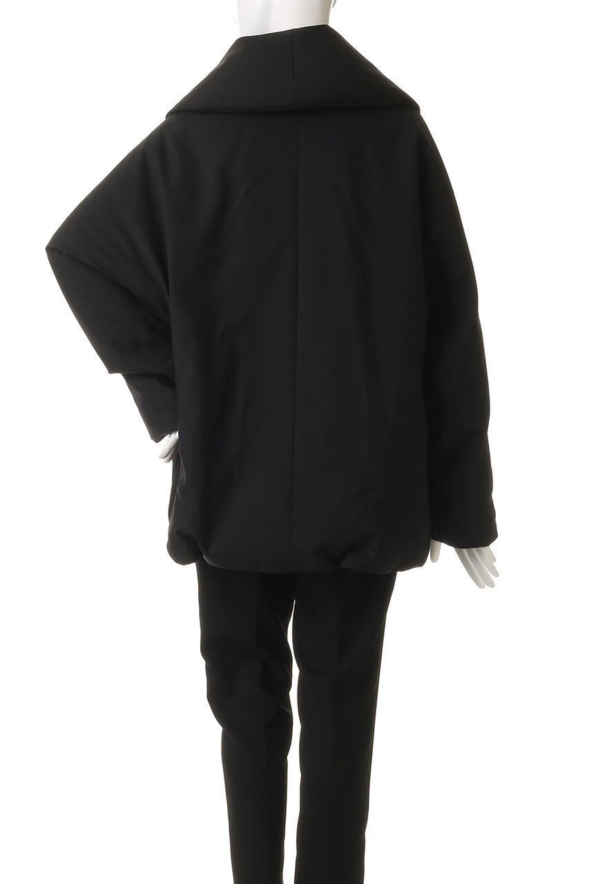 【エブール/ebure】のフォルムダウン ショールカラーミドルコート 人気、トレンドファッション・服の通販 founy(ファニー) 　ファッション　Fashion　レディースファッション　Fashion for Women　アウター　Coat / Outerwear Collection　コート・ロングコート・ピーコート　Long Coats, Peacoats & More　エレガント 上品　Elegant　スマート　Smart, Elegant　ダウン　Down, Puffer　ドローコード　Drawcord, Drawstring Cord　パターン　Pattern, Design Print　フォルム　Silhouette, Form　新作・新入荷　New Arrivals / New In　other-4|ID: prp329100004729592 ipo3291000000034166885