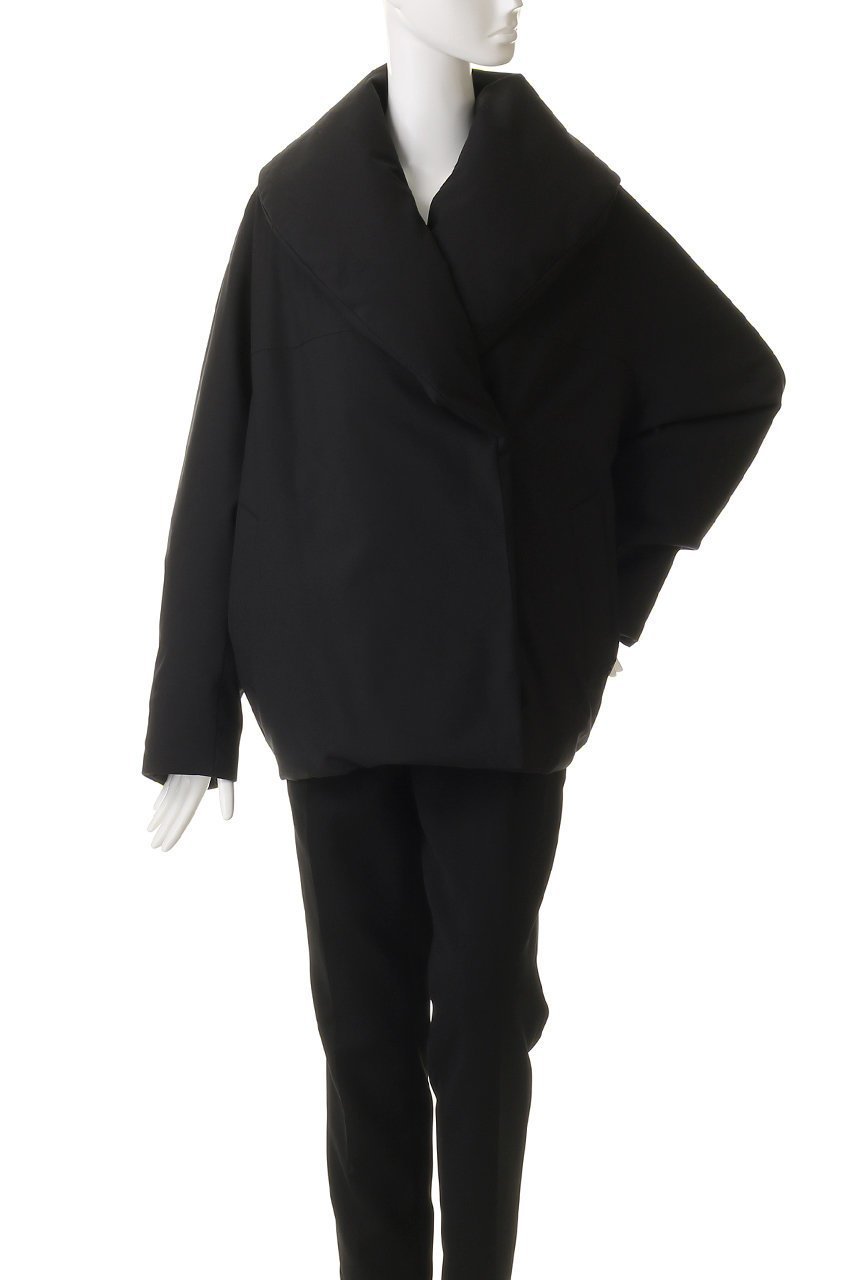 【エブール/ebure】のフォルムダウン ショールカラーミドルコート 人気、トレンドファッション・服の通販 founy(ファニー) 　ファッション　Fashion　レディースファッション　Fashion for Women　アウター　Coat / Outerwear Collection　コート・ロングコート・ピーコート　Long Coats, Peacoats & More　エレガント 上品　Elegant　スマート　Smart, Elegant　ダウン　Down, Puffer　ドローコード　Drawcord, Drawstring Cord　パターン　Pattern, Design Print　フォルム　Silhouette, Form　新作・新入荷　New Arrivals / New In　other-7|ID: prp329100004729592 ipo3291000000034166889