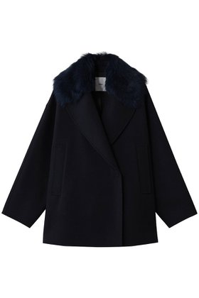 【エブール/ebure】 リュクスメルトン ショールカラーショートコート人気、トレンドファッション・服の通販 founy(ファニー) ファッション Fashion レディースファッション Fashion for Women アウター Coat / Outerwear Collection コート・ロングコート・ピーコート Long Coats, Peacoats & More おすすめ Recommended / Our Picks クール Cool, Chic ショート Short, Short Length ショール Shawl, Wrap シンプル Simple, Minimal ハンド Hand, Handmade バランス Balance, Style Balance ポケット Pocket, Pocket Detail メルトン Melton, Heavy Wool 新作・新入荷 New Arrivals / New In |ID:prp329100004729594