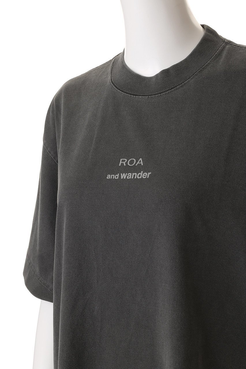 【アンドワンダー/and wander】の【UNISEX】ROA ガーメント ダイ プリンテッド Tシャツ 人気、トレンドファッション・服の通販 founy(ファニー) 　ファッション　Fashion　レディースファッション　Fashion for Women　トップス・カットソー　Cut & Sew Tops　シャツ・ブラウス・オフィスカジュアル　Elegant Blouses & Button-Ups　ロングTシャツ・Tシャツ　Longline T-Shirts & Tees　カットソー・ベーシックTシャツ　Cut-and-Sewn Tops / Stretch Tees & Basics　ユニセックス　Unisex, Genderless　ショート　Short, Short Length　シンプル　Simple, Minimal　スリーブ　Sleeve, Long Sleeve / Short Sleeve　新作・新入荷　New Arrivals / New In　other-5|ID: prp329100004729600 ipo3291000000034166958