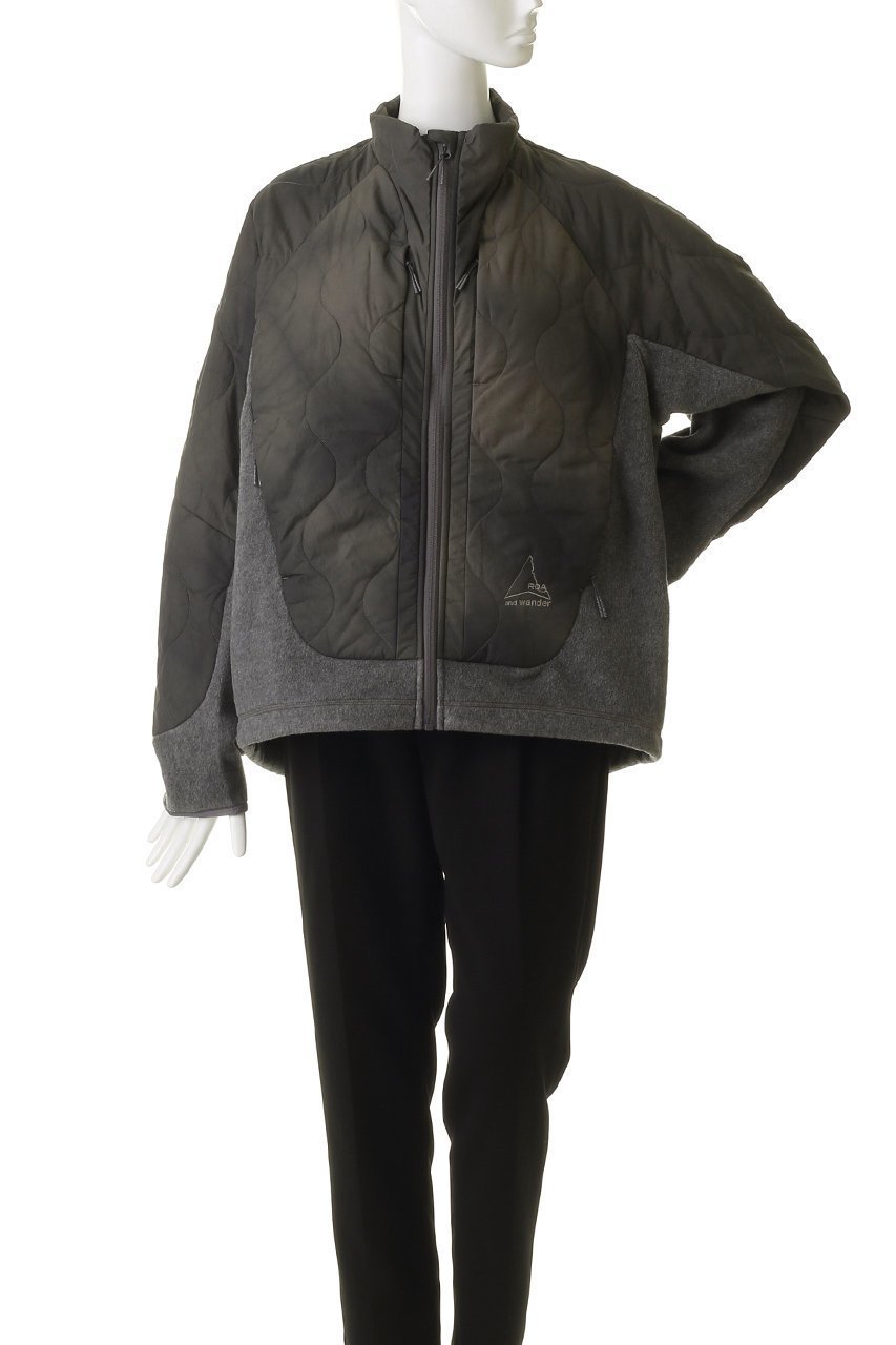 【アンドワンダー/and wander】の【UNISEX】ROA キルティング フリース ジャケット 人気、トレンドファッション・服の通販 founy(ファニー) 　ファッション　Fashion　レディースファッション　Fashion for Women　アウター　Coat / Outerwear Collection　レディースジャケット・軽アウター　Jackets　ブルゾンジャケット・スポーティアウター　Blouson Jackets　ユニセックス　Unisex, Genderless　キルティング　Quilted, Quilting　クール　Cool, Chic　ジャケット　Jacket, Outerwear　トレンド　Trend, Trending Now　ブルゾン　Blouson, Bomber Jacket　新作・新入荷　New Arrivals / New In　軽量　Lightweight, Ultra Light　other-2|ID: prp329100004729602 ipo3291000000034166962