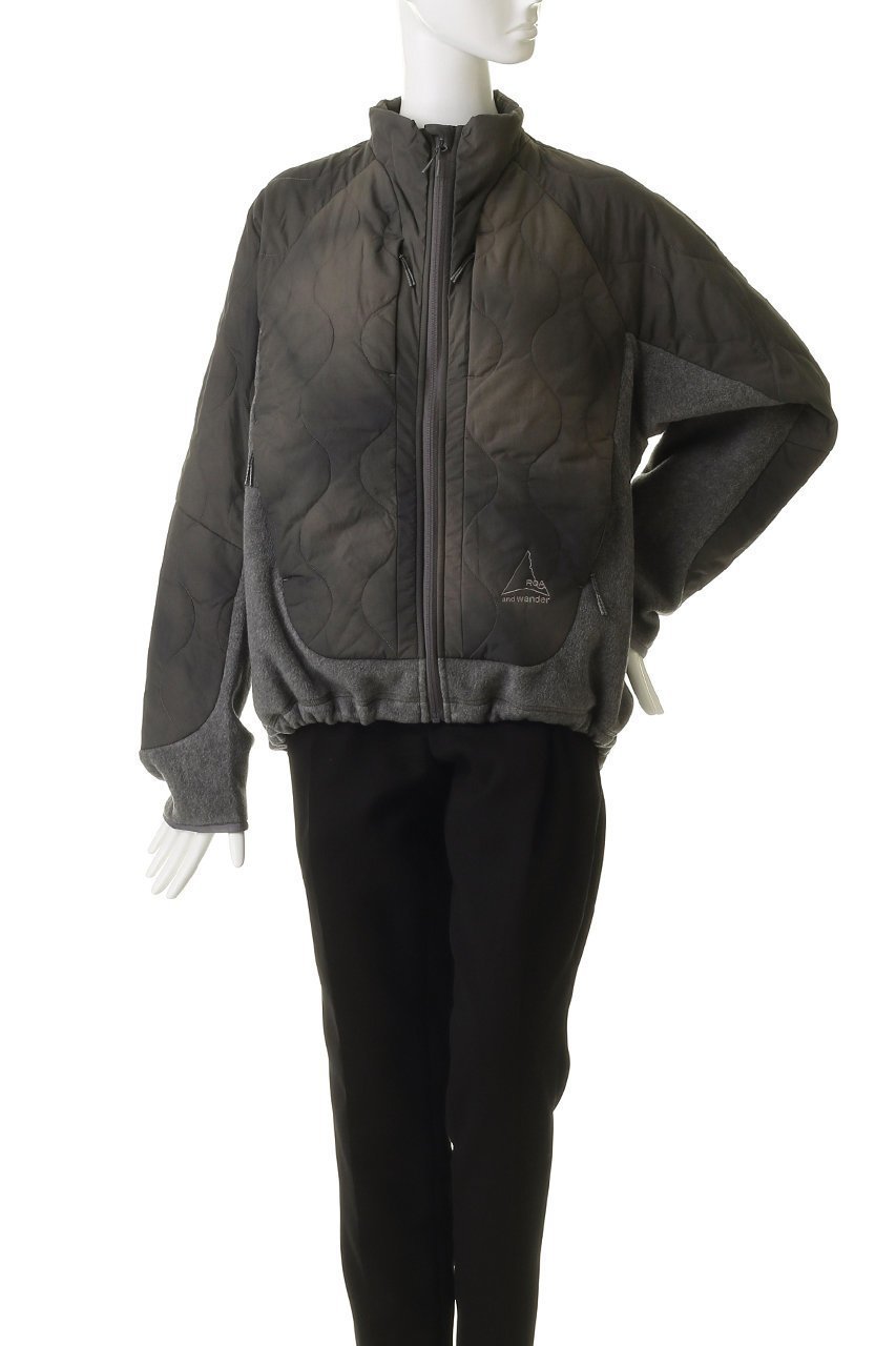 【アンドワンダー/and wander】の【UNISEX】ROA キルティング フリース ジャケット 人気、トレンドファッション・服の通販 founy(ファニー) 　ファッション　Fashion　レディースファッション　Fashion for Women　アウター　Coat / Outerwear Collection　レディースジャケット・軽アウター　Jackets　ブルゾンジャケット・スポーティアウター　Blouson Jackets　ユニセックス　Unisex, Genderless　キルティング　Quilted, Quilting　クール　Cool, Chic　ジャケット　Jacket, Outerwear　トレンド　Trend, Trending Now　ブルゾン　Blouson, Bomber Jacket　新作・新入荷　New Arrivals / New In　軽量　Lightweight, Ultra Light　other-7|ID: prp329100004729602 ipo3291000000034166970