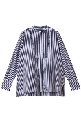 【オブリオ/AUBRIOT】 ファインブロード ストライプシャツ人気、トレンドファッション・服の通販 founy(ファニー) ファッション Fashion レディースファッション Fashion for Women トップス・カットソー Cut & Sew Tops シャツ・ブラウス・オフィスカジュアル Elegant Blouses & Button-Ups クラシック Classic, Timeless Style ストライプ Stripe, Striped Pattern スリーブ Sleeve, Long Sleeve / Short Sleeve ドレス Dress, One-Piece フィット Fit, Slim Fit メンズ Men's, Menswear ロング Long, Long-Length エレガント 上品 Elegant 定番 Standard, Basic Item 新作・新入荷 New Arrivals / New In |ID:prp329100004729613