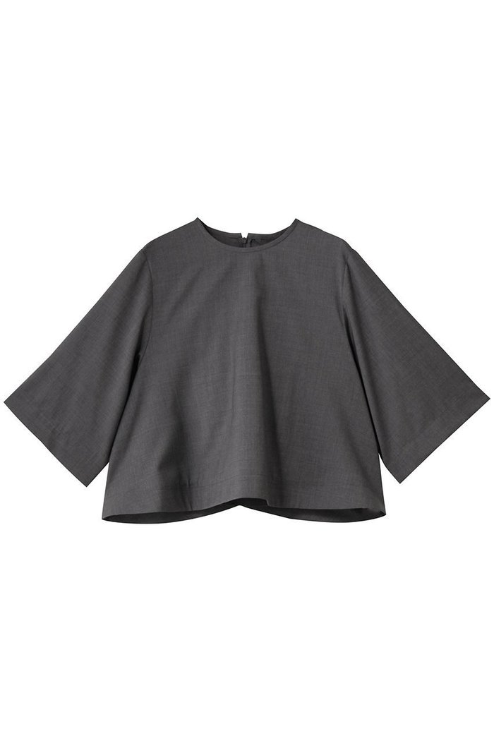 【オブリオ/AUBRIOT】のウーステッド テントトップス インテリア・キッズ・メンズ・レディースファッション・服の通販 founy(ファニー) https://founy.com/ ファッション Fashion レディースファッション Fashion for Women トップス・カットソー Cut & Sew Tops シャツ・ブラウス・オフィスカジュアル Elegant Blouses & Button-Ups イタリア Italy コンパクト Compact, Small Size ショート Short, Short Length スリーブ Sleeve, Long Sleeve / Short Sleeve スーツ Suit, Formalwear セットアップ Set-Up, Coordinated Outfit バランス Balance, Style Balance フレア Flare, Flared ペンシル Pencil, Pencil Skirt マニッシュ Mannish, Boyish メンズ Men's, Menswear 新作・新入荷 New Arrivals / New In |ID: prp329100004729615 ipo3291000000034167046