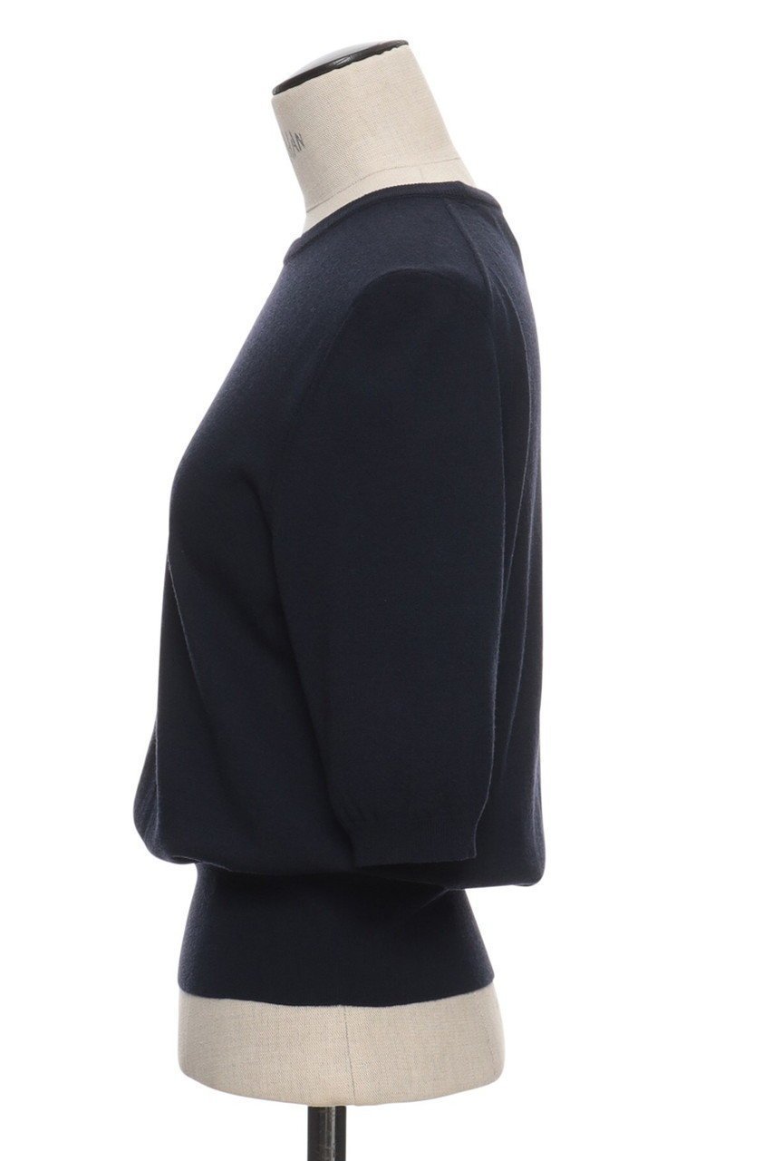 【オブリオ/AUBRIOT】のドライハイゲージセーター 人気、トレンドファッション・服の通販 founy(ファニー) 　ファッション　Fashion　レディースファッション　Fashion for Women　トップス・カットソー　Cut & Sew Tops　ニット　Knit Tops & Sweaters　カジュアルプルオーバー・ニットトップス　Pullovers & Knit Tops / Casual Pullovers　クラシック　Classic, Timeless Style　コンパクト　Compact, Small Size　シンプル　Simple, Minimal　セーター　Sweater, Knitwear　半袖　Short Sleeve, Half Sleeve　other-2|ID: prp329100004729618 ipo3291000000035834985