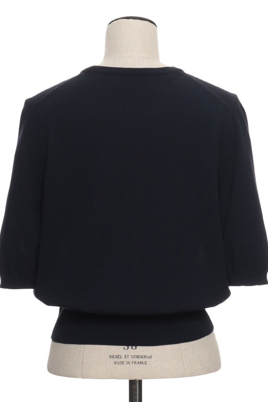 【オブリオ/AUBRIOT】のドライハイゲージセーター 人気、トレンドファッション・服の通販 founy(ファニー) 　ファッション　Fashion　レディースファッション　Fashion for Women　トップス・カットソー　Cut & Sew Tops　ニット　Knit Tops & Sweaters　カジュアルプルオーバー・ニットトップス　Pullovers & Knit Tops / Casual Pullovers　クラシック　Classic, Timeless Style　コンパクト　Compact, Small Size　シンプル　Simple, Minimal　セーター　Sweater, Knitwear　半袖　Short Sleeve, Half Sleeve　other-3|ID: prp329100004729618 ipo3291000000035834986