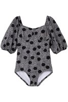 【コルコバード/CORCOVADO】のパフスリーブプリントワンピース水着 人気、トレンドファッション・服の通販 founy(ファニー) ファッション Fashion レディースファッション Fashion for Women 水着 Swimwear レディース水着・ビーチウェア Swimwear & Beachwear ショーツ Shorts, Short Pants スポーツ Sports, Activewear スリーブ Sleeve, Long Sleeve / Short Sleeve ビーチ Beach, Seaside プリント Print, Printed Pattern ポーチ Pouch, Small Case モダン Modern, Contemporary リゾート Resort, Vacation Style 水着 Swimsuit, Swimwear 羽織 Haori, Light Jacket |ID:prp329100004729621