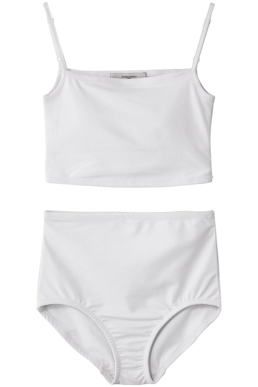 【コルコバード/CORCOVADO】のソリッド タンキニ インテリア・キッズ・メンズ・レディースファッション・服の通販 founy(ファニー) 　ファッション　Fashion　レディースファッション　Fashion for Women　水着　Swimwear　レディース水着・ビーチウェア　Swimwear & Beachwear　スポーツ　Sports, Activewear　ビーチ　Beach, Seaside　ポーチ　Pouch, Small Case　リゾート　Resort, Vacation Style　水着　Swimsuit, Swimwear　ホワイト|ID: prp329100004729622 ipo3291000000035971912