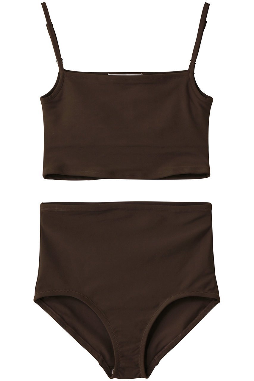 【コルコバード/CORCOVADO】のソリッド タンキニ インテリア・キッズ・メンズ・レディースファッション・服の通販 founy(ファニー) 　ファッション　Fashion　レディースファッション　Fashion for Women　水着　Swimwear　レディース水着・ビーチウェア　Swimwear & Beachwear　スポーツ　Sports, Activewear　ビーチ　Beach, Seaside　ポーチ　Pouch, Small Case　リゾート　Resort, Vacation Style　水着　Swimsuit, Swimwear　ブラウン|ID: prp329100004729622 ipo3291000000035971913