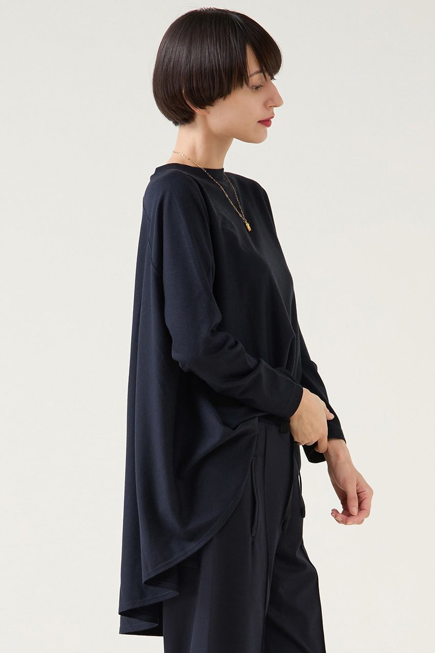 【マルティニーク/martinique】の《別注》【COGTHEBIGSMOKE】ABBY トップ 人気、トレンドファッション・服の通販 founy(ファニー) 　ファッション　Fashion　レディースファッション　Fashion for Women　トップス・カットソー　Cut & Sew Tops　シャツ・ブラウス・オフィスカジュアル　Elegant Blouses & Button-Ups　ロングTシャツ・Tシャツ　Longline T-Shirts & Tees　カットソー・ベーシックTシャツ　Cut-and-Sewn Tops / Stretch Tees & Basics　コレクション　Collection, Seasonal Line　シンプル　Simple, Minimal　スリーブ　Sleeve, Long Sleeve / Short Sleeve　トレンド　Trend, Trending Now　定番　Standard, Basic Item　フレア　Flare, Flared　フロント　Front, Front Design　別注　Limited Edition, Custom Order　リアル　Real, Realistic　ロング　Long, Long-Length　ロンドン　London Style, British Inspired　おすすめ　Recommended / Our Picks　日本製　Made In Japan　other-4|ID: prp329100004729624 ipo3291000000035898605