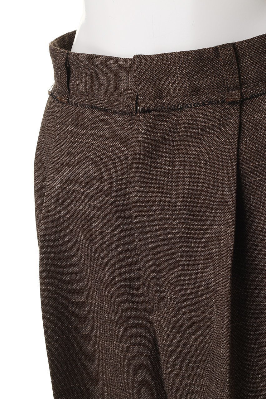 【マルティニーク/martinique】の【CURRENTAGE】Original fabric ワイドパンツ 人気、トレンドファッション・服の通販 founy(ファニー) 　ファッション　Fashion　レディースファッション　Fashion for Women　パンツ　Pants & Trousers　シンプル　Simple, Minimal　ツイード／ツィード　Choker, Choker Necklace　リネン　Linen, Linen Fabric　ワイド　Wide, Wide Fit　再入荷　Restock / Back in Stock　別注　Limited Edition, Custom Order　秋　Autumn　other-5|ID: prp329100004729636 ipo3291000000035835050