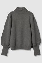 【アルアバイル/allureville】のパフタートルプルオーバー 人気、トレンドファッション・服の通販 founy(ファニー) ファッション Fashion レディースファッション Fashion for Women トップス・カットソー Cut & Sew Tops ニット Knit Tops & Sweaters カジュアルプルオーバー・ニットトップス Pullovers & Knit Tops / Casual Pullovers スリーブ Sleeve, Long Sleeve / Short Sleeve バランス Balance, Style Balance ベーシック Basic, Essential 新作・新入荷 New Arrivals / New In thumbnail グレー|ID: prp329100004729644 ipo3291000000034167265