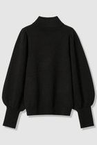 【アルアバイル/allureville】のパフタートルプルオーバー 人気、トレンドファッション・服の通販 founy(ファニー) ファッション Fashion レディースファッション Fashion for Women トップス・カットソー Cut & Sew Tops ニット Knit Tops & Sweaters カジュアルプルオーバー・ニットトップス Pullovers & Knit Tops / Casual Pullovers スリーブ Sleeve, Long Sleeve / Short Sleeve バランス Balance, Style Balance ベーシック Basic, Essential 新作・新入荷 New Arrivals / New In thumbnail ブラック|ID: prp329100004729644 ipo3291000000034167266