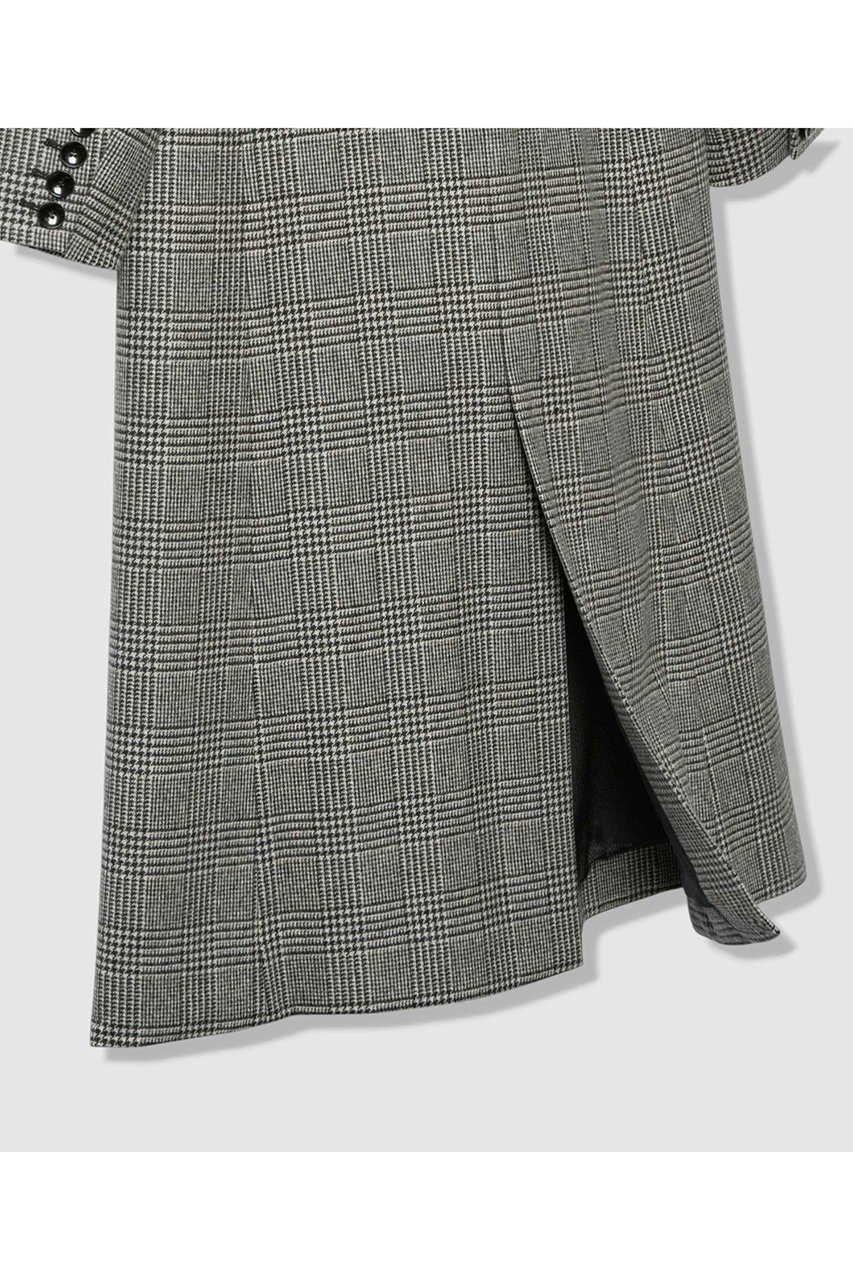 【アルアバイル/allureville】のグレンチェックロングチェスターコート 人気、トレンドファッション・服の通販 founy(ファニー) 　ファッション　Fashion　レディースファッション　Fashion for Women　アウター　Coat / Outerwear Collection　コート・ロングコート・ピーコート　Long Coats, Peacoats & More　チェスターコート・ロング丈アウター　Chester Coats / Chesterfield Long Coats　2025年　2025　2025-2026秋冬・A/W　Autumn/Winter 2025–26 AW25–26　おすすめ　Recommended / Our Picks　クール　Cool, Chic　チェスターコート　Chester Coat, Long Coat　チェック　Check, Plaid, Tartan　デニム　Denim, Jeans Material　フェミニン　Feminine, Girly　マニッシュ　Mannish, Boyish　メルトン　Melton, Heavy Wool　ロング　Long, Long-Length　ワイド　Wide, Wide Fit　エレガント 上品　Elegant　新作・新入荷　New Arrivals / New In　other-7|ID: prp329100004729645 ipo3291000000034167279