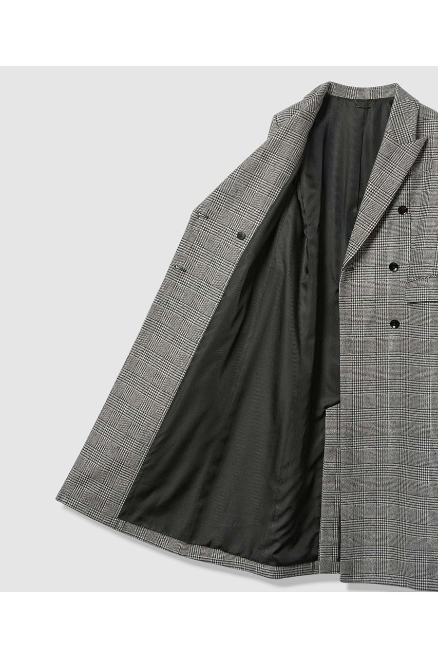 【アルアバイル/allureville】のグレンチェックロングチェスターコート 人気、トレンドファッション・服の通販 founy(ファニー) 　ファッション　Fashion　レディースファッション　Fashion for Women　アウター　Coat / Outerwear Collection　コート・ロングコート・ピーコート　Long Coats, Peacoats & More　チェスターコート・ロング丈アウター　Chester Coats / Chesterfield Long Coats　2025年　2025　2025-2026秋冬・A/W　Autumn/Winter 2025–26 AW25–26　おすすめ　Recommended / Our Picks　クール　Cool, Chic　チェスターコート　Chester Coat, Long Coat　チェック　Check, Plaid, Tartan　デニム　Denim, Jeans Material　フェミニン　Feminine, Girly　マニッシュ　Mannish, Boyish　メルトン　Melton, Heavy Wool　ロング　Long, Long-Length　ワイド　Wide, Wide Fit　エレガント 上品　Elegant　新作・新入荷　New Arrivals / New In　other-8|ID: prp329100004729645 ipo3291000000034167281