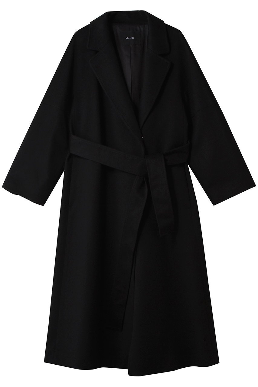 【アルアバイル/allureville】のカシミヤビーバーCO インテリア・キッズ・メンズ・レディースファッション・服の通販 founy(ファニー) 　ファッション　Fashion　レディースファッション　Fashion for Women　アウター　Coat / Outerwear Collection　コート・ロングコート・ピーコート　Long Coats, Peacoats & More　なめらか　Smooth, Silky Texture　バランス　Balance, Style Balance　リュクス　Luxury, Elegant, High-End, Chic　ロング　Long, Long-Length　エレガント 上品　Elegant　定番　Standard, Basic Item　新作・新入荷　New Arrivals / New In　ブラック|ID: prp329100004729652 ipo3291000000034167316