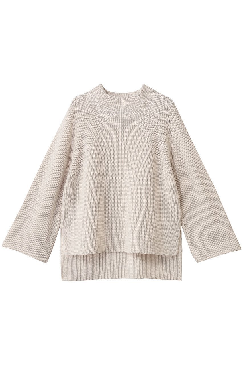 【バトナー/BATONER】のシグネチャー ボトル ネック インテリア・キッズ・メンズ・レディースファッション・服の通販 founy(ファニー) 　ファッション　Fashion　レディースファッション　Fashion for Women　トップス・カットソー　Cut & Sew Tops　ニット　Knit Tops & Sweaters　カジュアルプルオーバー・ニットトップス　Pullovers & Knit Tops / Casual Pullovers　シンプル　Simple, Minimal　ボトルネック　Bottle Neck, Mock Neck　新作・新入荷　New Arrivals / New In　アイボリー|ID: prp329100004729657 ipo3291000000034167352