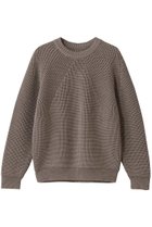 【バトナー/BATONER】のシグネチャー クルーネック 人気、トレンドファッション・服の通販 founy(ファニー) ファッション Fashion レディースファッション Fashion for Women トップス・カットソー Cut & Sew Tops ニット Knit Tops & Sweaters カジュアルプルオーバー・ニットトップス Pullovers & Knit Tops / Casual Pullovers スタンダード Standard, Basic 定番 Standard, Basic Item A/W・秋冬 Autumn/Winter thumbnail メランジ ブラウン|ID: prp329100004729659 ipo3291000000036066859