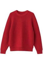 【バトナー/BATONER】のシグネチャー クルーネック 人気、トレンドファッション・服の通販 founy(ファニー) ファッション Fashion レディースファッション Fashion for Women トップス・カットソー Cut & Sew Tops ニット Knit Tops & Sweaters カジュアルプルオーバー・ニットトップス Pullovers & Knit Tops / Casual Pullovers スタンダード Standard, Basic 定番 Standard, Basic Item A/W・秋冬 Autumn/Winter thumbnail バーミリオン|ID: prp329100004729659 ipo3291000000036066860