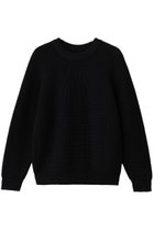 【バトナー/BATONER】のシグネチャー クルーネック 人気、トレンドファッション・服の通販 founy(ファニー) ファッション Fashion レディースファッション Fashion for Women トップス・カットソー Cut & Sew Tops ニット Knit Tops & Sweaters カジュアルプルオーバー・ニットトップス Pullovers & Knit Tops / Casual Pullovers スタンダード Standard, Basic 定番 Standard, Basic Item A/W・秋冬 Autumn/Winter thumbnail ブラック|ID: prp329100004729659 ipo3291000000036066862