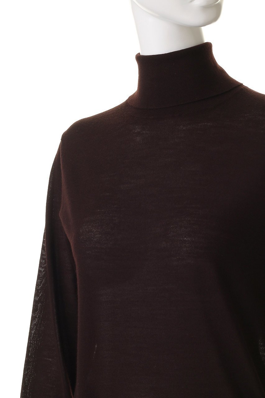 【プルミエ アロンディスモン/1er Arrondissement】のスーパーファインウールボトルネック 人気、トレンドファッション・服の通販 founy(ファニー) 　ファッション　Fashion　レディースファッション　Fashion for Women　トップス・カットソー　Cut & Sew Tops　ニット　Knit Tops & Sweaters　カジュアルプルオーバー・ニットトップス　Pullovers & Knit Tops / Casual Pullovers　インナー　Innerwear　シアー　Sheer, See-Through　シンプル　Simple, Minimal　スリット　Slit, Slit Detail　ベーシック　Basic, Essential　新作・新入荷　New Arrivals / New In　other-5|ID: prp329100004729662 ipo3291000000034167408