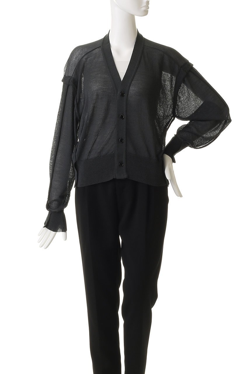 【プルミエ アロンディスモン/1er Arrondissement】の【NEPLA】カーディガン 人気、トレンドファッション・服の通販 founy(ファニー) ファッション Fashion レディースファッション Fashion for Women トップス・カットソー Cut & Sew Tops ニット Knit Tops & Sweaters カーディガン・羽織り Layered Style Cardigans カーディガン Cardigan, Knitwear シアー Sheer, See-Through other-2|ID: prp329100004729671 ipo3291000000035835132