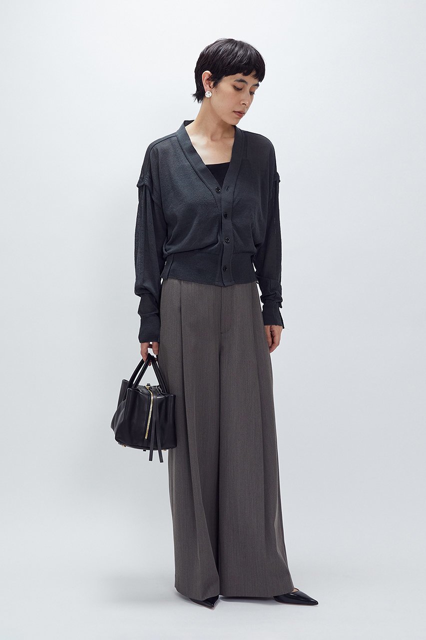 【プルミエ アロンディスモン/1er Arrondissement】の【NEPLA】カーディガン 人気、トレンドファッション・服の通販 founy(ファニー) ファッション Fashion レディースファッション Fashion for Women トップス・カットソー Cut & Sew Tops ニット Knit Tops & Sweaters カーディガン・羽織り Layered Style Cardigans カーディガン Cardigan, Knitwear シアー Sheer, See-Through other-7|ID: prp329100004729671 ipo3291000000035835140