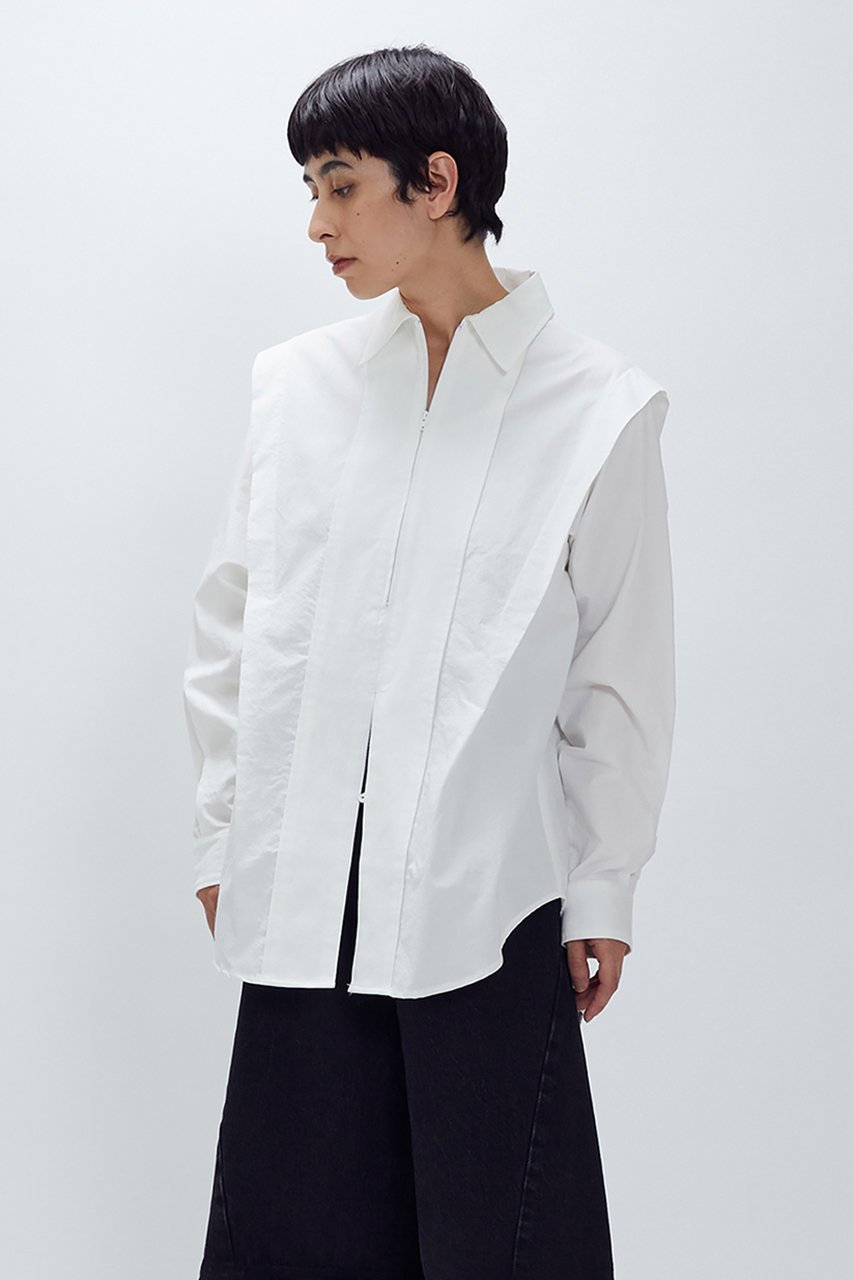 【プルミエ アロンディスモン/1er Arrondissement】の【NEPLA】ブラウス 人気、トレンドファッション・服の通販 founy(ファニー) ファッション Fashion レディースファッション Fashion for Women トップス・カットソー Cut & Sew Tops シャツ・ブラウス・オフィスカジュアル Elegant Blouses & Button-Ups スリット Slit, Slit Detail スリーブ Sleeve, Long Sleeve / Short Sleeve ロング Long, Long-Length other-7|ID: prp329100004729675 ipo3291000000036066887