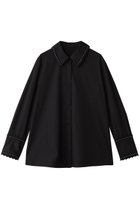 【アルアバイル/allureville】の【LOULOU WILLOUGHBY】レーストリミングシャツ 人気、トレンドファッション・服の通販 founy(ファニー) ファッション Fashion レディースファッション Fashion for Women トップス・カットソー Cut & Sew Tops シャツ・ブラウス・オフィスカジュアル Elegant Blouses & Button-Ups カフス Cuff Design シンプル Simple, Minimal ジャケット Jacket, Outerwear スタッズ Studs, Metal Accents スリーブ Sleeve, Long Sleeve / Short Sleeve トリミング Trimming, Decorative Edge フェミニン Feminine, Girly レース Lace, Lace Fabric ロング Long, Long-Length 再入荷 Restock / Back in Stock A/W・秋冬 Autumn/Winter thumbnail ブラック|ID: prp329100004729676 ipo3291000000034594870