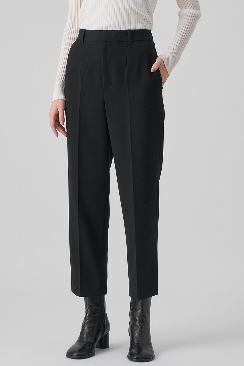 【アナイ/ANAYI】のダブルクロステーパードパンツ 人気、トレンドファッション・服の通販 founy(ファニー) 　ファッション　Fashion　レディースファッション　Fashion for Women　パンツ　Pants & Trousers　シンプル　Simple, Minimal　ストレッチ　Stretch, Stretchy Fabric　スリット　Slit, Slit Detail　センター　Center, Center Line　リラックス　Relax, Relaxed Fit　新作・新入荷　New Arrivals / New In　other-8|ID: prp329100004729680 ipo3291000000034167528