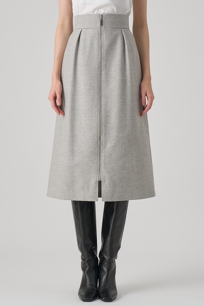 【アナイ/ANAYI】のグレンチェックタイト スカート 人気、トレンドファッション・服の通販 founy(ファニー) ファッション Fashion レディースファッション Fashion for Women スカート Skirts ロングスカート Long Skirts / Maxi & Midi Skirts おすすめ Recommended / Our Picks ストレッチ Stretch, Stretchy Fabric タイトスカート Pencil Skirt, Tight Skirt チェック Check, Plaid, Tartan フロント Front, Front Design ロング Long, Long-Length エレガント 上品 Elegant other-8|ID: prp329100004729682 ipo3291000000035500985