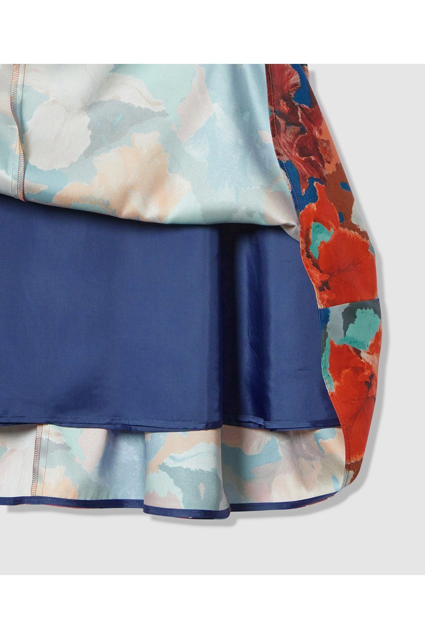 【アナイ/ANAYI】のアートフラワータックフレア スカート 人気、トレンドファッション・服の通販 founy(ファニー) ファッション Fashion レディースファッション Fashion for Women スカート Skirts Aライン・フレアスカート A-Line & Flared Skirts ロングスカート Long Skirts / Maxi & Midi Skirts オレンジ Orange サテン Satin, Glossy Fabric シンプル Simple, Minimal フラワー Flower, Floral フレア Flare, Flared プリント Print, Printed Pattern ロング Long, Long-Length other-5|ID: prp329100004729685 ipo3291000000036066903