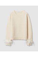 【アナイ/ANAYI】のフェザーバングル プルオーバー 人気、トレンドファッション・服の通販 founy(ファニー) ファッション Fashion レディースファッション Fashion for Women トップス・カットソー Cut & Sew Tops ニット Knit Tops & Sweaters カジュアルプルオーバー・ニットトップス Pullovers & Knit Tops / Casual Pullovers バランス Balance, Style Balance バングル Bangle, Bracelet フェザー Feather, Feather Detail ミドル Middle Length, Mid Height リアル Real, Realistic リラックス Relax, Relaxed Fit ループ Loop, Loop Knit 新作・新入荷 New Arrivals / New In |ID:prp329100004729687