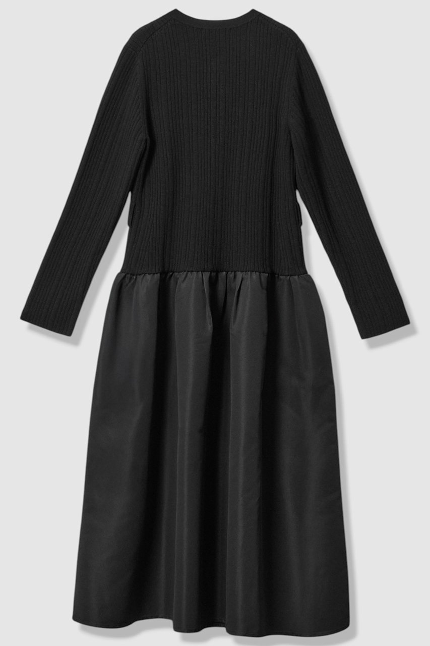 【アナイ/ANAYI】のグログランコンビベルト付き ワンピース 人気、トレンドファッション・服の通販 founy(ファニー) 　ファッション　Fashion　レディースファッション　Fashion for Women　ワンピース　Dresses　チュニック　Tunic Tops & Dresses　ベルト&ウエストマーク　Belts & Waist Accessories　エレガント 上品　Elegant　ギャザー　Gathered, Ruffled　クラシック　Classic, Timeless Style　グログラン　Grosgrain, Grosgrain Ribbon　チュニック　Tunic, Long Top　ドッキング　Docking, Mixed Material　ペチコート　Petticoat, Underskirt　ポケット　Pocket, Pocket Detail　ロング　Long, Long-Length　新作・新入荷　New Arrivals / New In　other-4|ID: prp329100004729689 ipo3291000000034167597