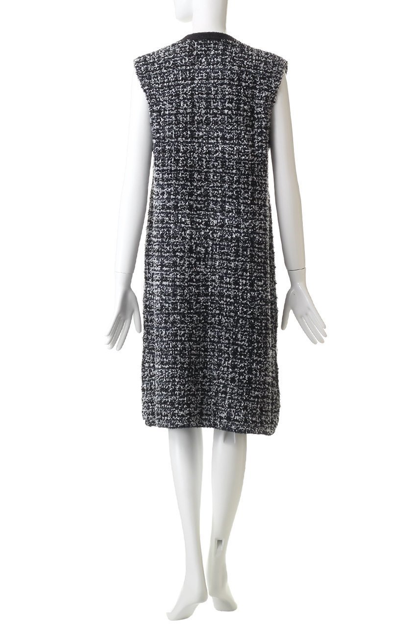 【アナイ/ANAYI】のモールツイードワンピース 人気、トレンドファッション・服の通販 founy(ファニー) 　ファッション　Fashion　レディースファッション　Fashion for Women　ワンピース　Dresses　チュニック　Tunic Tops & Dresses　オケージョン　Occasion Wear　チュニック　Tunic, Long Top　ツイード　Twill, Twill Weave　パーティ　Party, Party Style　ロング　Long, Long-Length　エレガント 上品　Elegant　羽織　Haori, Light Jacket　other-4|ID: prp329100004729691 ipo3291000000035971984