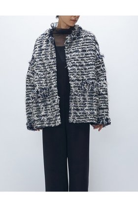 【プルミエ アロンディスモン/1er Arrondissement】のツイードコート 人気、トレンドファッション・服の通販 founy(ファニー) ファッション Fashion レディースファッション Fashion for Women アウター Coat / Outerwear Collection コート・ロングコート・ピーコート Long Coats, Peacoats & More エレガント 上品 Elegant ショート Short, Short Length ツイード Twill, Twill Weave フランス France, French フリンジ Fringe, Tassel ポケット Pocket, Pocket Detail リュクス Luxury, Elegant, High-End, Chic 新作・新入荷 New Arrivals / New In |ID:prp329100004729697