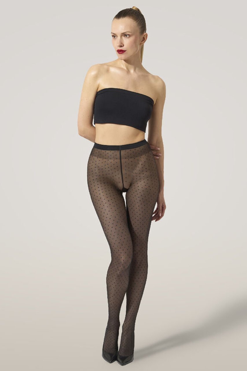 【ウォルフォード/Wolford】の17656 MULTICOLORED DOT TIGHTS マイクロドットシアータイツ 人気、トレンドファッション・服の通販 founy(ファニー) 　ファッション　Fashion　レディースファッション　Fashion for Women　タイツ＆レッグウェア&美脚効果　Tights & Sheer Legwear　レッグウェア・ストッキング　Legwear & Hosiery　なめらか　Smooth, Silky Texture　シアー　Sheer, See-Through　ストッキング　Stockings, Sheer Tights　タイツ　Tights, Legwear　ドット　Polka Dot, Dot Pattern　ベルベット　Velvet, Velvety　ミックス　Mix, Mixed Style　新作・新入荷　New Arrivals / New In　other-6|ID: prp329100004729702 ipo3291000000034167690