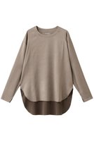 【スリー ドッツ/three dots】のスエードジャージー 長袖Tシャツ 人気、トレンドファッション・服の通販 founy(ファニー) ファッション Fashion レディースファッション Fashion for Women トップス・カットソー Cut & Sew Tops シャツ・ブラウス・オフィスカジュアル Elegant Blouses & Button-Ups ロングTシャツ・Tシャツ Longline T-Shirts & Tees カットソー・ベーシックTシャツ Cut-and-Sewn Tops / Stretch Tees & Basics おすすめ Recommended / Our Picks なめらか Smooth, Silky Texture カットソー Cut and Sewn Top スリーブ Sleeve, Long Sleeve / Short Sleeve プリーツ Pleats, Pleated ロング Long, Long-Length エレガント 上品 Elegant 新作・新入荷 New Arrivals / New In 長袖 Long Sleeve, Full Sleeve |ID:prp329100004729704