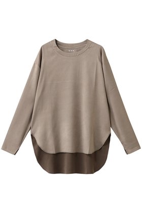 【スリー ドッツ/three dots】 スエードジャージー 長袖Tシャツ人気、トレンドファッション・服の通販 founy(ファニー) ファッション Fashion レディースファッション Fashion for Women トップス・カットソー Cut & Sew Tops シャツ・ブラウス・オフィスカジュアル Elegant Blouses & Button-Ups ロングTシャツ・Tシャツ Longline T-Shirts & Tees カットソー・ベーシックTシャツ Cut-and-Sewn Tops / Stretch Tees & Basics おすすめ Recommended / Our Picks なめらか Smooth, Silky Texture カットソー Cut and Sewn Top スリーブ Sleeve, Long Sleeve / Short Sleeve プリーツ Pleats, Pleated ロング Long, Long-Length エレガント 上品 Elegant 長袖 Long Sleeve, Full Sleeve |ID:prp329100004729704