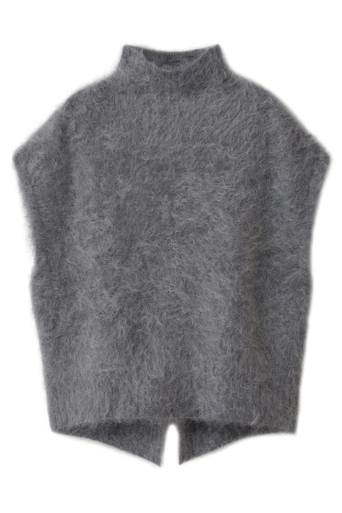 【スリー ドッツ/three dots】のファーカシミヤ ベスト インテリア・キッズ・メンズ・レディースファッション・服の通販 founy(ファニー) https://founy.com/ ファッション Fashion レディースファッション Fashion for Women トップス・カットソー Cut & Sew Tops ニット Knit Tops & Sweaters ベスト&ジレ / 重ね着スタイル Vests & Gilets カジュアルプルオーバー・ニットトップス Pullovers & Knit Tops / Casual Pullovers インナー Innerwear カットソー Cut and Sewn Top ジャケット Jacket, Outerwear ハイネック High Neck, Mock Neck バランス Balance, Style Balance フォルム Silhouette, Form ベスト Vest, Waistcoat ラグジュアリー Luxury, Elegant |ID: prp329100004729712 ipo3291000000035389014