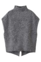 【スリー ドッツ/three dots】のファーカシミヤ ベスト 人気、トレンドファッション・服の通販 founy(ファニー) ファッション Fashion レディースファッション Fashion for Women トップス・カットソー Cut & Sew Tops ニット Knit Tops & Sweaters ベスト&ジレ / 重ね着スタイル Vests & Gilets カジュアルプルオーバー・ニットトップス Pullovers & Knit Tops / Casual Pullovers インナー Innerwear カットソー Cut and Sewn Top ジャケット Jacket, Outerwear ハイネック High Neck, Mock Neck バランス Balance, Style Balance フォルム Silhouette, Form ベスト Vest, Waistcoat ラグジュアリー Luxury, Elegant thumbnail グレー|ID: prp329100004729712 ipo3291000000035389015