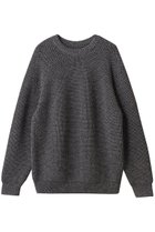 【バトナー/BATONER / MEN】の【MEN】シグネチャー クルー ネック 人気、トレンドファッション・服の通販 founy(ファニー) ファッション Fashion メンズファッション Fashion for Men トップス・カットソー Cut & Sew Tops ニット・セーター / 定番トップス Knit Tops & Sweaters 定番 Standard, Basic Item 新作・新入荷 New Arrivals / New In A/W・秋冬 Autumn/Winter thumbnail アイボリー×ブラック|ID: prp329100004729728 ipo3291000000034167845