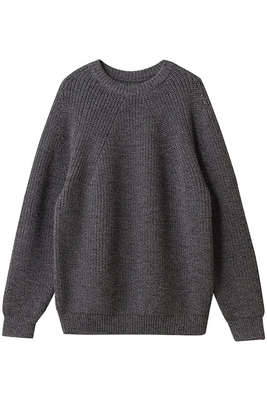 【バトナー/BATONER / MEN】の【MEN】シグネチャー クルー ネック インテリア・キッズ・メンズ・レディースファッション・服の通販 founy(ファニー) 　ファッション　Fashion　メンズファッション　Fashion for Men　トップス・カットソー　Cut & Sew Tops　ニット・セーター / 定番トップス　Knit Tops & Sweaters　定番　Standard, Basic Item　新作・新入荷　New Arrivals / New In　A/W・秋冬　Autumn/Winter　アイボリー×ブラック|ID: prp329100004729728 ipo3291000000034167845