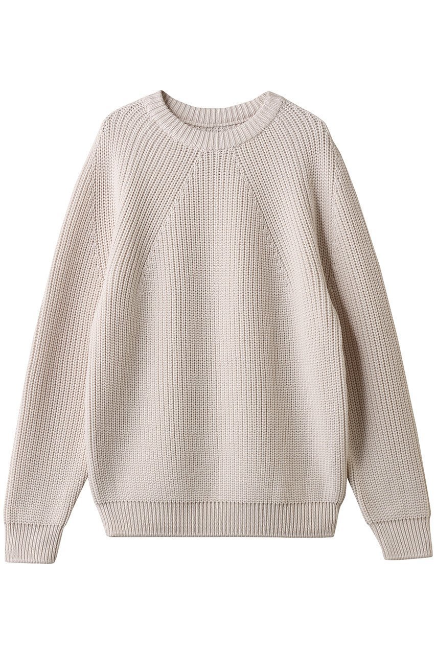 【バトナー/BATONER / MEN】の【MEN】シグネチャー クルーネック インテリア・キッズ・メンズ・レディースファッション・服の通販 founy(ファニー) 　ファッション　Fashion　メンズファッション　Fashion for Men　トップス・カットソー　Cut & Sew Tops　ニット・セーター / 定番トップス　Knit Tops & Sweaters　定番　Standard, Basic Item　A/W・秋冬　Autumn/Winter　アイボリー|ID: prp329100004729728 ipo3291000000035501006