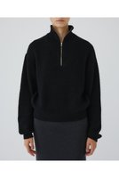【リムアーク/RIM.ARK】のZip up over knit/ニット 人気、トレンドファッション・服の通販 founy(ファニー) ファッション Fashion レディースファッション Fashion for Women トップス・カットソー Cut & Sew Tops ニット Knit Tops & Sweaters カジュアルプルオーバー・ニットトップス Pullovers & Knit Tops / Casual Pullovers ジップ Zip, Zipper ハイネック High Neck, Mock Neck バランス Balance, Style Balance |ID:prp329100004729730