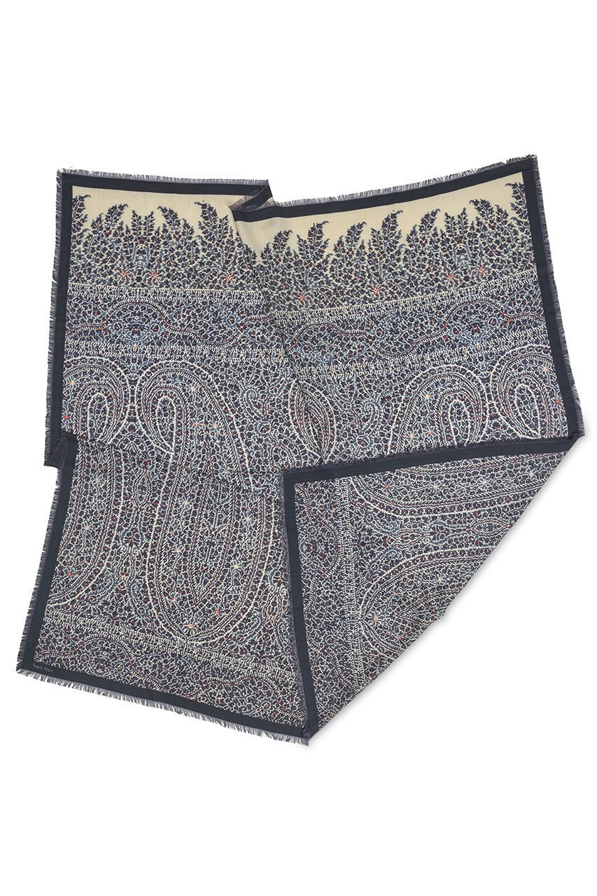 【タピス ノワール/Tapis Noir】のLarge スカーフ インテリア・キッズ・メンズ・レディースファッション・服の通販 founy(ファニー) 　ファッション　Fashion　レディースファッション　Fashion for Women　ストール　Soft & Warm Scarves　マフラー・スヌード / 冬小物の定番　Scarves & Mufflers　インド　Indian Textile　シルク　Silk, 100% Silk　スカーフ　Scarf, Neckwear　ストール　Stole, Wrap　プリント　Print, Printed Pattern　マフラー　Scarf, Muffler　新作・新入荷　New Arrivals / New In　A/W・秋冬　Autumn/Winter　防寒　Cold Protection, Winter-Ready　ブルー(Dina)|ID: prp329100004729783 ipo3291000000034168364