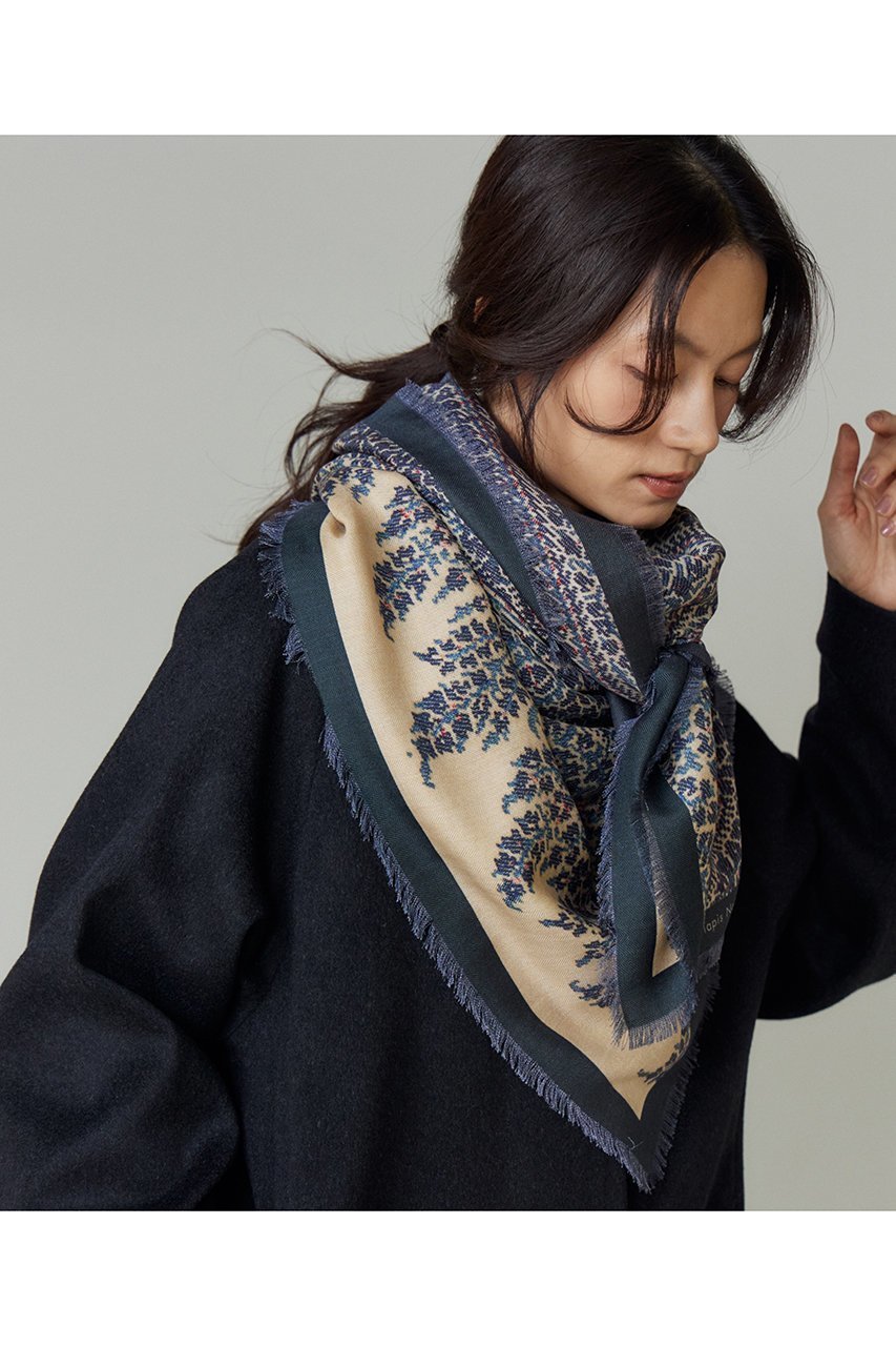 【タピス ノワール/Tapis Noir】のLarge スカーフ 人気、トレンドファッション・服の通販 founy(ファニー) 　ファッション　Fashion　レディースファッション　Fashion for Women　ストール　Soft & Warm Scarves　マフラー・スヌード / 冬小物の定番　Scarves & Mufflers　インド　Indian Textile　シルク　Silk, 100% Silk　スカーフ　Scarf, Neckwear　ストール　Stole, Wrap　プリント　Print, Printed Pattern　マフラー　Scarf, Muffler　新作・新入荷　New Arrivals / New In　A/W・秋冬　Autumn/Winter　防寒　Cold Protection, Winter-Ready　other-2|ID: prp329100004729783 ipo3291000000034168365