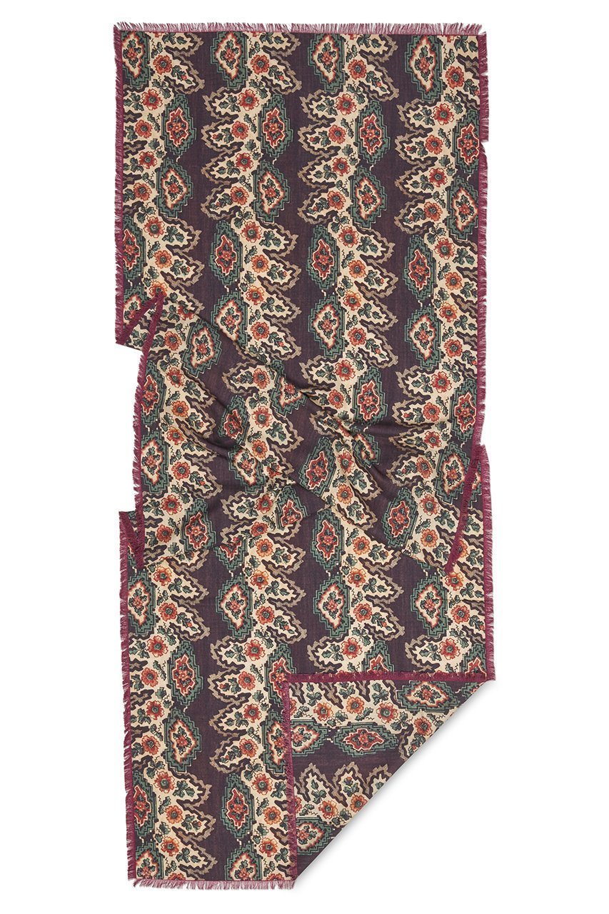 【タピス ノワール/Tapis Noir】のLong スカーフ インテリア・キッズ・メンズ・レディースファッション・服の通販 founy(ファニー) 　ファッション　Fashion　レディースファッション　Fashion for Women　ストール　Soft & Warm Scarves　マフラー・スヌード / 冬小物の定番　Scarves & Mufflers　エレガント 上品　Elegant　シルク　Silk, 100% Silk　スカーフ　Scarf, Neckwear　ストール　Stole, Wrap　フランス　France, French　プリント　Print, Printed Pattern　マフラー　Scarf, Muffler　ロング　Long, Long-Length　ブラウン(Dara)|ID: prp329100004729784 ipo3291000000036183561