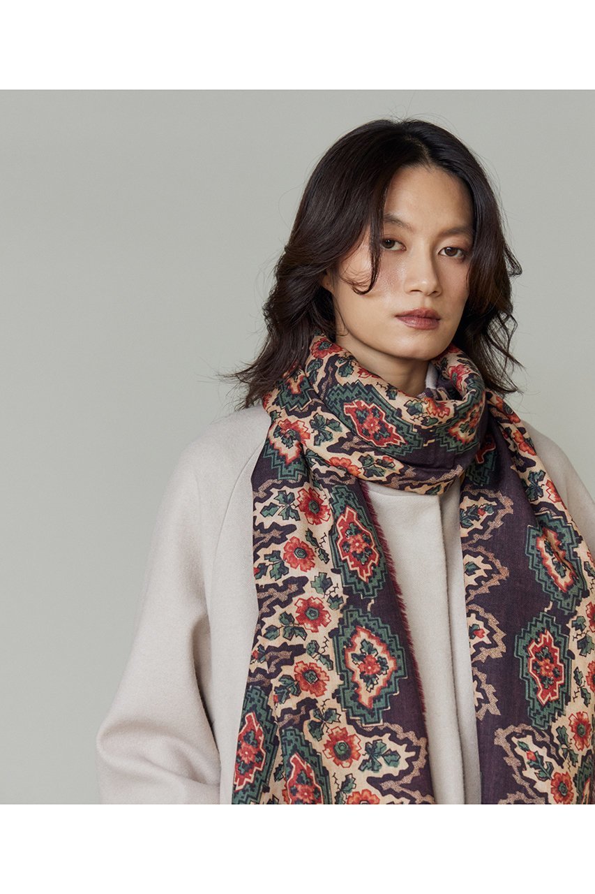 【タピス ノワール/Tapis Noir】のLong スカーフ 人気、トレンドファッション・服の通販 founy(ファニー) 　ファッション　Fashion　レディースファッション　Fashion for Women　ストール　Soft & Warm Scarves　マフラー・スヌード / 冬小物の定番　Scarves & Mufflers　エレガント 上品　Elegant　シルク　Silk, 100% Silk　スカーフ　Scarf, Neckwear　ストール　Stole, Wrap　フランス　France, French　プリント　Print, Printed Pattern　マフラー　Scarf, Muffler　ロング　Long, Long-Length　other-4|ID: prp329100004729784 ipo3291000000036234299