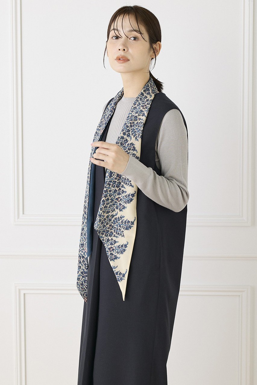 【タピス ノワール/Tapis Noir】のSlim スカーフ 人気、トレンドファッション・服の通販 founy(ファニー) 　ファッション　Fashion　レディースファッション　Fashion for Women　ストール　Soft & Warm Scarves　マフラー・スヌード / 冬小物の定番　Scarves & Mufflers　インド　Indian Textile　スカーフ　Scarf, Neckwear　ストール　Stole, Wrap　スリム　Slim, Slim Fit　フランス　France, French　プリント　Print, Printed Pattern　ペイズリー　Paisley, Ethnic Pattern　マフラー　Scarf, Muffler　新作・新入荷　New Arrivals / New In　other-2|ID: prp329100004729786 ipo3291000000034168387